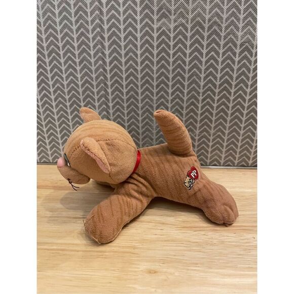 Vintage Tonka Pound Purries Striped Tabby Kitten Cat 7" Plush - Picture 2 of 5